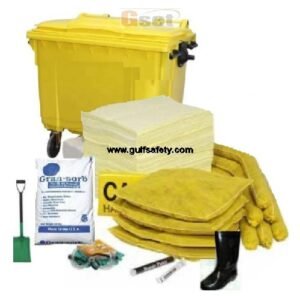 Supplier of Chemical Spill Kit 600 Litre Wheeled Bin in Saudi Arabia