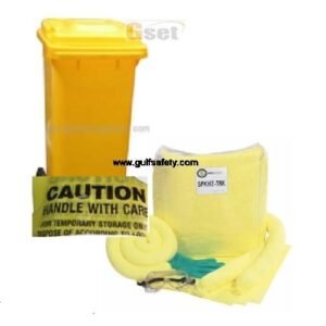 Supplier of Chemical Spill Kit 65 Gallon (260 Ltrs) Wheeled Bin in Saudi Arabia