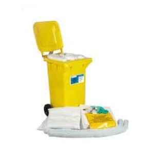 Supplier of Chemical Spill Kit Wheeled Bin 30 Gallon (120 Ltrs) in Saudi Arabia