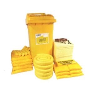 Supplier of Chemical Spill Kit 95 Gallon Wheeled Bin in Saudi Arabia