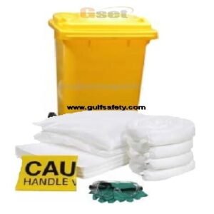 Supplier of Oil Spill Kit 100 Litre Wheeled Bin - OSK100L in Saudi Arabia