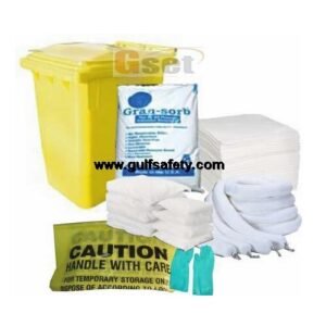 Supplier of Oil Spill Kit 125 Litre with Wheeled Bin in Saudi Arabia