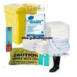 Supplier of Oil Spill Kit 200 Litre with Wheeled Trolley Bin in Saudi Arabia