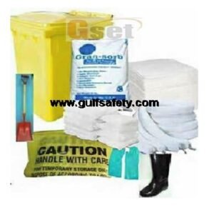 Supplier of Oil Spill Kit 250 Litre with Wheeled Trolley Bin in Saudi Arabia