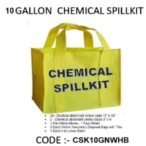 Supplier of Chemical Spill Kit CSK10GNWHB 10 Gallon in Saudi Arabia