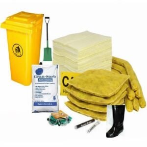 Supplier of Chemical Spill Kit 65 Gallon Wheeled Bin in Saudi Arabia